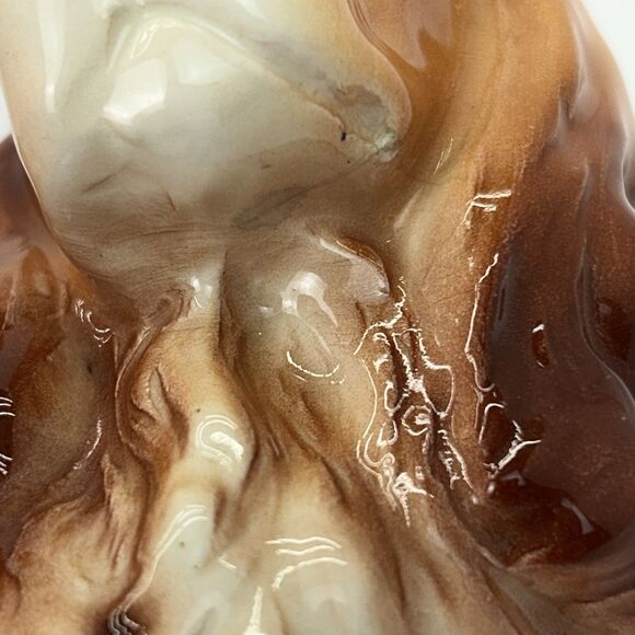 Vintage Relpo 1893 Japan MCM Ceramic Cocker Spaniel Dog Planter Sponge Holder 5" - Picture 8 of 16